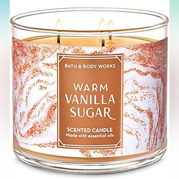 Bath & Body Works Other - 💛 BBW Warm Vanilla Sugar 3-Wick Candle NEW
